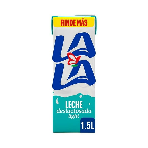 Leche Lala UHT deslactosada light baja en grasa 1.5 l
