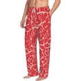 thumbnail image 6 of Salouo Beef2 Print Pajama Pants for Men, Lounge Pants Elastic Waistband Casual Men's sleepwear Loungewear Sleep Pajama Pant -Medium, 6 of 7