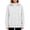 White, variant on Hurxie Women's Full Zip Jackets Loose Fit Casual Hoodies Long Sleeve Tops with Pockets Brown,2XL