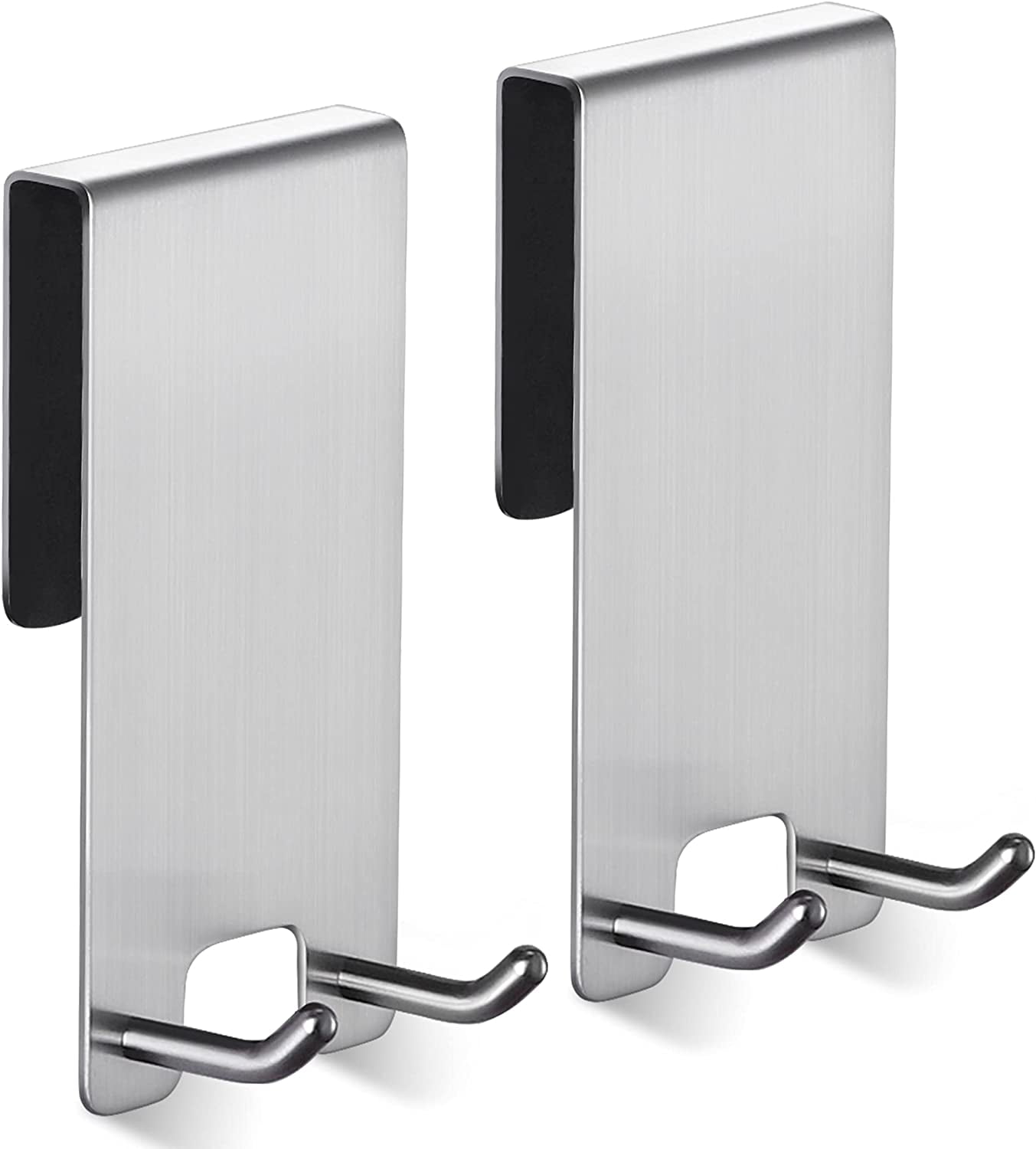 Silver Details about   6 PCS Over The Door Hooks,Heavy Duty Door Hanger and Single Door Hook 