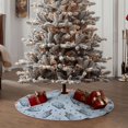 thumbnail image 4 of Fotbe Cute Ice Cream Pattern Christmas Tree Skirt, Tree Skirts Plush Christmas Decorations, Christmas Tree Skirts Xmas Decorations Holiday Party Decor-30", 4 of 6