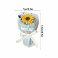 thumbnail image 3 of Costeam Valentine’s Day Mini Pocket Everlasting Flower Bouquet Simulation Rose Sunflower with Gift Box Birthday Decoration Companion Gift, 3 of 6