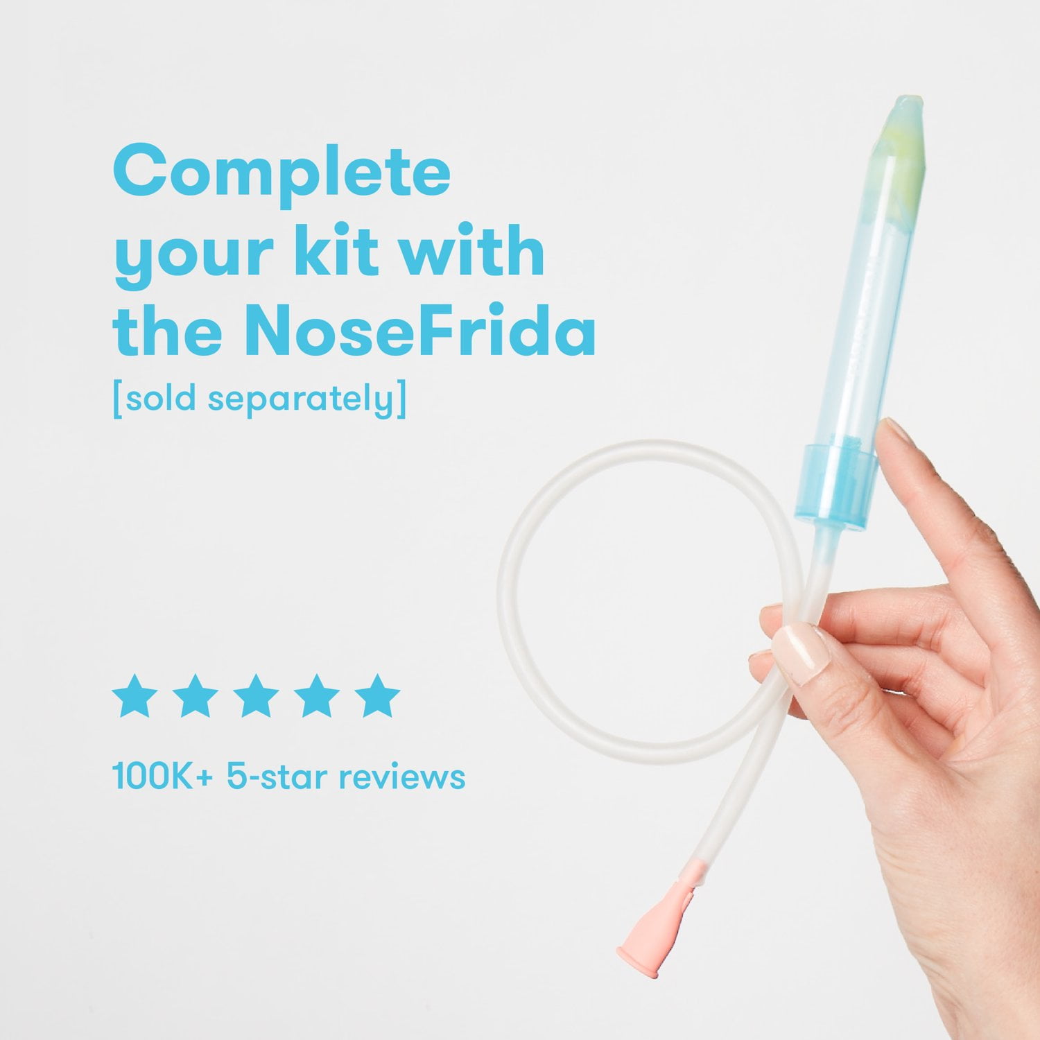Frida Baby NoseFrida the Snotsucker Kit with Saline Nasal Spray and Sinus  Rinse Aspirator for Kids Decongestion and Cold Relief, Medicine  Alternative, 3 Pieces 