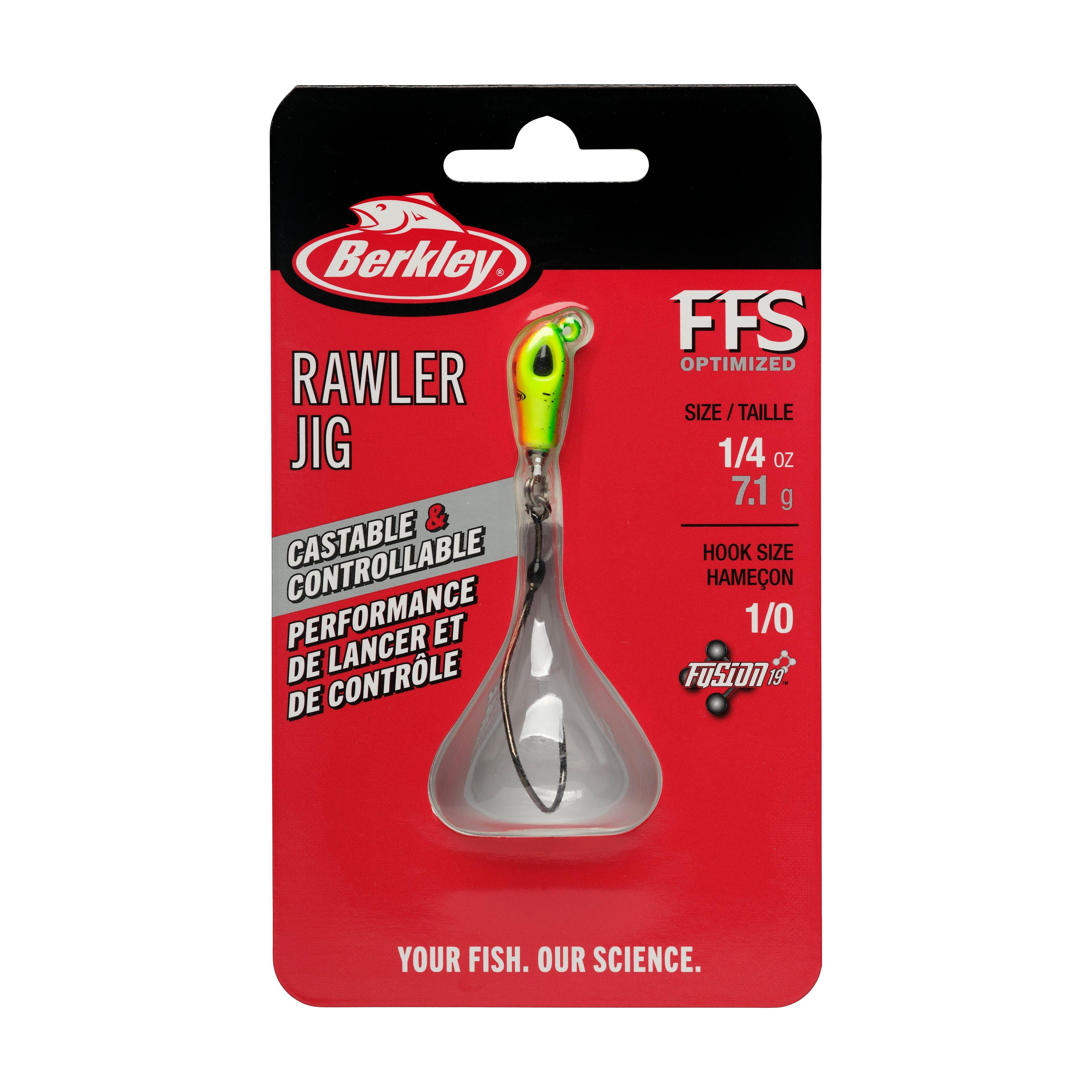 Berkley Rawler Jig, 1/0, Firetiger