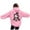 A01-Pink, variant on Womens Floral Hoodies Sweatshirts Casual Long Sleeve Loose Fit Drawstring Hooded Pullover