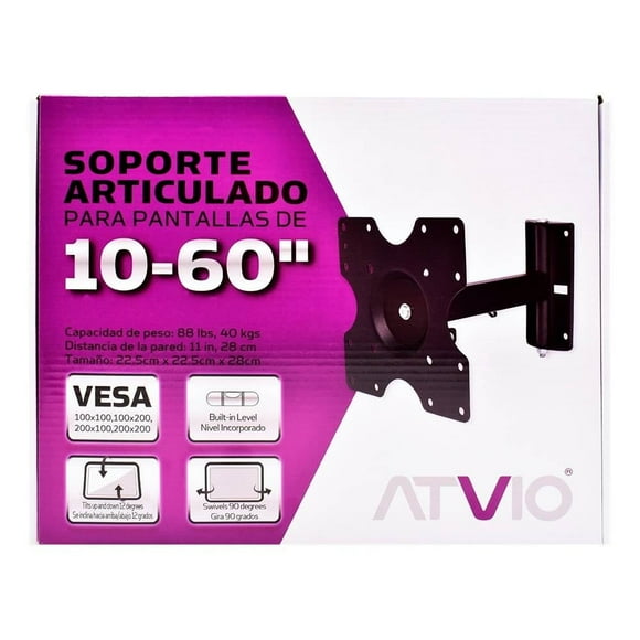 Soporte Articulado Atvio Para Pantallas de 10-60 Pulgadas