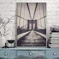 thumbnail image 3 of IDEA4WALL Framed Canvas Wall Art Beautiful Bridges in the City, 3 of 4