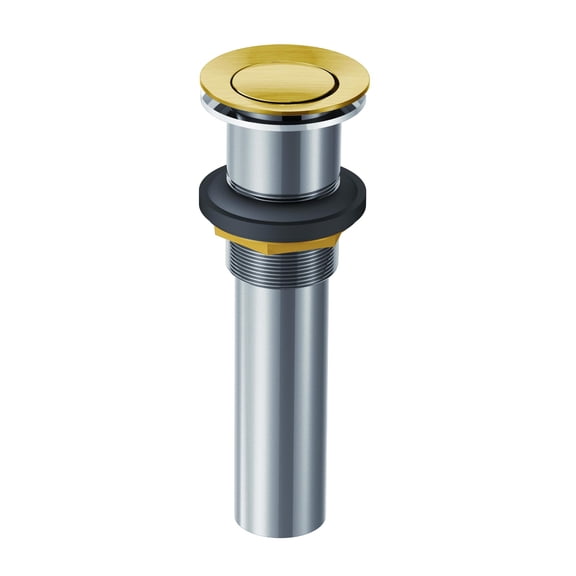 Moen Brushed Gold Bathroom Vessel Sink Pop-Up Drain Assembly