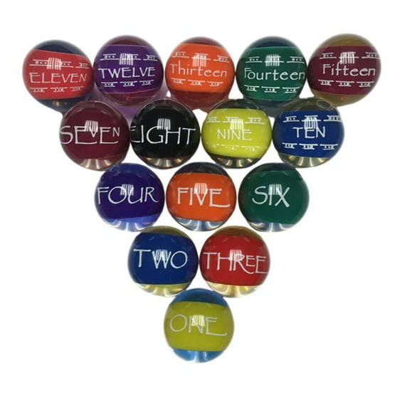 Individual Clear Hobbit Billiards Ball