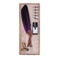 thumbnail image 2 of Quill Pen,Quill Pen Zinc Alloy Old Pen Retro Feather Pen Convenient Use, 2 of 8
