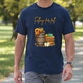 thumbnail image 4 of Falling For Fall T-Shirt – Autumn Pumpkin & Hay Bale Theme – Seasonal Wear, 4 of 6