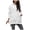 White, variant on Vedolay Long Sleeve Tops Hoodies for Women Casual Striped Sweatshirt Oversized Long Sleeve Pullover Tops with Pockets,Green L