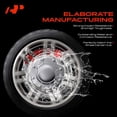 thumbnail image 4 of A-Premium Wheel Center Hub Cap Cover Compatible with Ram 4500 5500 2011-2018, Front Left or Right Side, 4 of 6