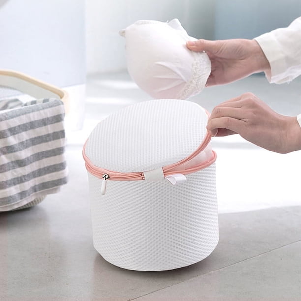 Bolsa de lavandería de malla, bolsa de lavado de ropa interior, bolsa de lavado con cremallera, bolsa de lavandería para sujetadores, durabilidad prolongada