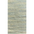 thumbnail image 1 of LR Home RUGSA03344WLB7090 Subtle Chevron Rectangle Jute Accent Rug, Taupe & Blue, 1 of 1