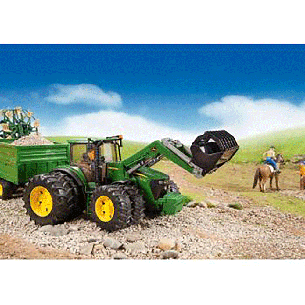 bruder john deere 7930 with frontloader