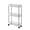 Clear, variant on Fareti Clear 3 Tier Slim Rolling Storage Cart with Wheels, Narrow Space Saving Trolley for Bathroom Kitchen Laundry
