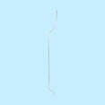thumbnail image 2 of Satin Nickel Brushed 1/2 water Supply Line for High Tank Toilet, 2 of 6