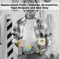 thumbnail image 5 of Replacement Parts for Fisher-Price DIY Tool Belt - GGT60 ~ Replacement Pretend Hammer, Screwdriver, Tape Measure and Saw, 5 of 5