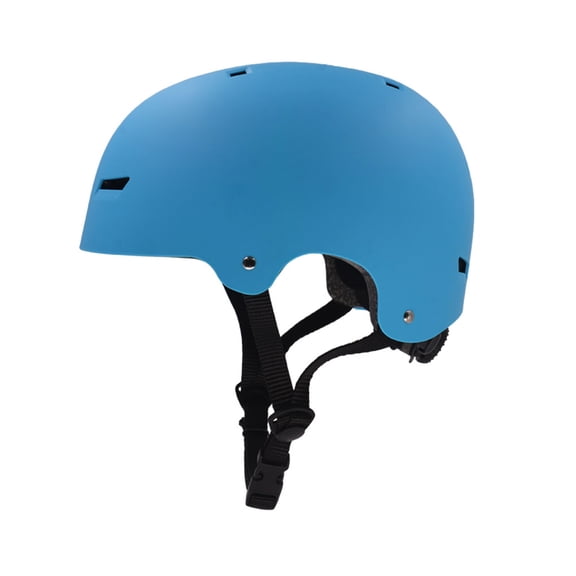 Advancent Cascos protectores: forro desmontable para una protección cómoda y personalizable Cascos para patinaje sobre ruedas Ciclismo azul mate METRO(52-58CM)