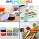 thumbnail image 3 of Contenedores de almacenamiento de alimentos Yomarket 200 ml (8 oz) x24 con tapas, 3 of 7