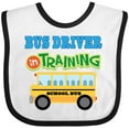 thumbnail image 3 of Inktastic Bus Driver in Training Boys or Girls Baby Bib, 3 of 4