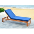 thumbnail image 3 of Safavieh Solano Outdoor Contemporary Patio Sunlounger with Cushion, 3 of 8