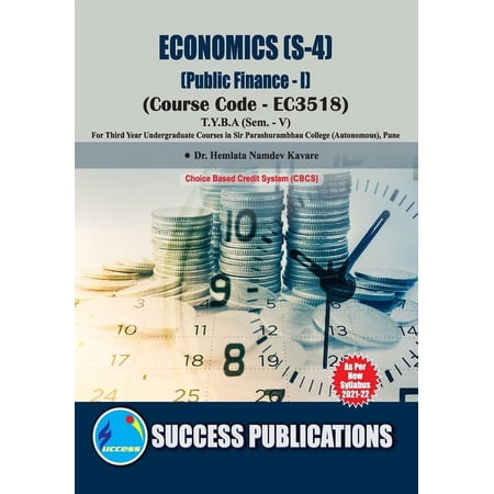 Public Finance - I(T.Y.B.A S.P. College Sem.-V) (Paperback)