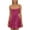 Rose Red, variant on Women Sparkle Sequin Mini Dress Spaghetti Strap Backless Glitter Dress Low Cut Slim Fit Bodycon Dress Disco Party Clubwear