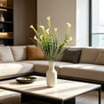 thumbnail image 3 of Artificial Lily of the Valley Flowers, Artificial Fake Silk Flowers Plants, DIY Garden Craft Art Decor, Decorations Plastic Floral Table Centerpieces for Home Party Decorate White, 3 of 6