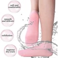 thumbnail image 2 of 3pairs Silicone Socks, Silicone Moisturizing Sock, Silicone Heel Sock, Moisturizing Gel Socks For Re, 2 of 5
