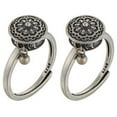 thumbnail image 1 of 2 anillos giratorios budistas tibetanos con rueda de oración OM, anillo Mantra de loto de latón, anillos de dedo de la suerte Ropa, zapatos y accesorios Miscelánea Anillo retro de plata antigua, 1 of 6