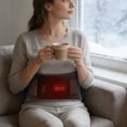 thumbnail image 4 of ERK Heating Vibration Massage Waist Belt Lumbar Support Back Heat Pad USBHeating, 4 of 4