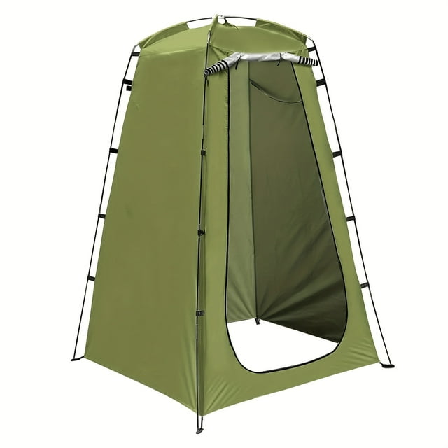 Portable Pop-Up Privacy Tent - Instant Setup Lightweight Shower & Changing Room Shelter with UV Protection Compact Portable Toilet Tent for Outdoor Activities, Hiking Essentials, Beach Shelter