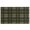 Brown and Yellow Checkered Pattern, variant on Brown and Yellow Checkered Pattern Washable Non Slip Indoor Door Mat, Decorative Entry Rug for Entrance, Bedroom, Kitchen, Bathroom, 16"x47"