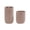 Coffee, variant on Silicone Makeup Brush Holder, Travel Makeup Brush Case, Soft Portable Makeup Bag Cosmetic Pouch, Anti-Fall Out Cover, Waterproof, Travel Essentials, 2.8×6.7 Inch Face Brushes Holder,Shadow