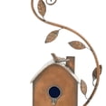 thumbnail image 2 of Estacas Jardín para Pájaros Casa Metal Con Poste Al Aire Libre (B), 2 of 4