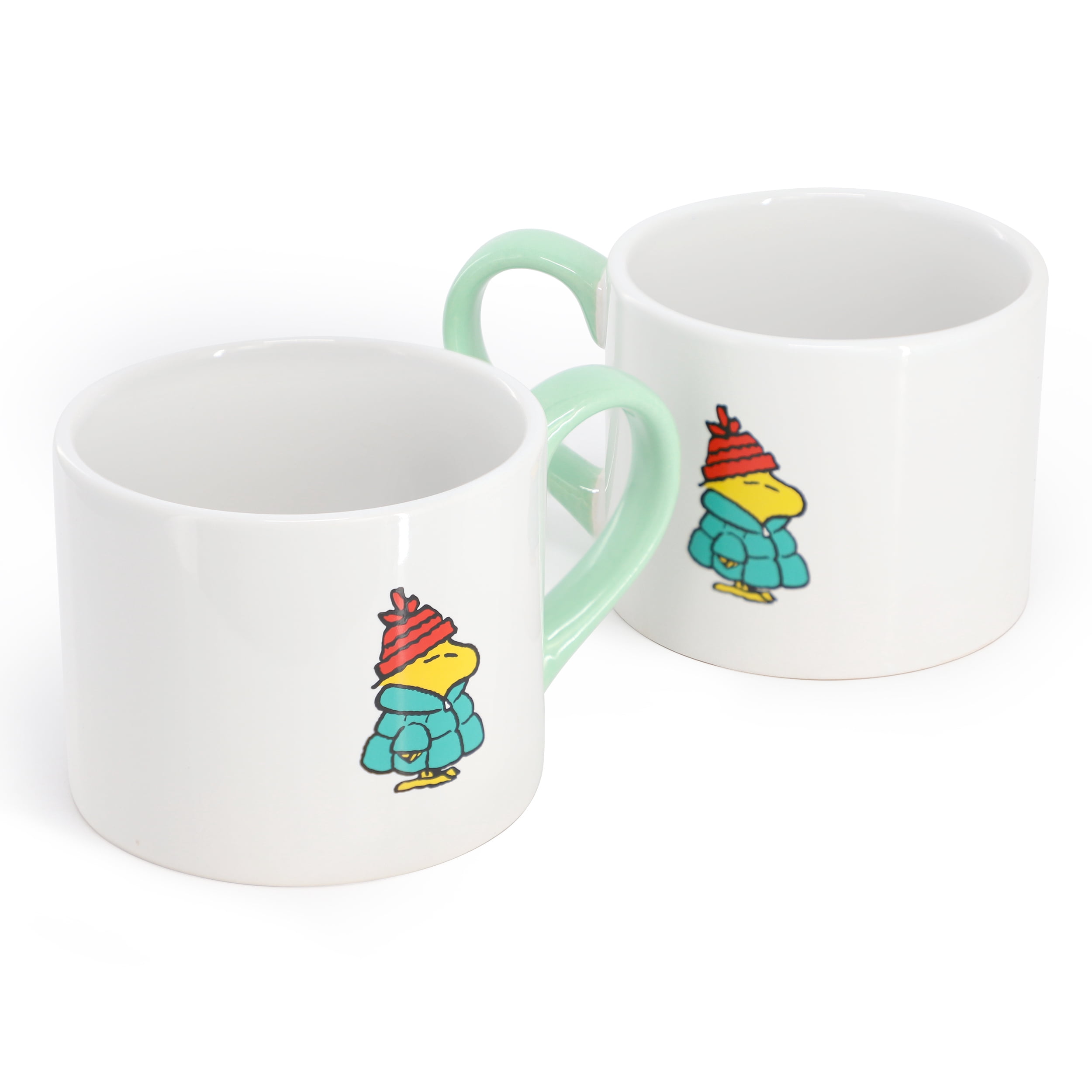 Peanuts All Bundled Up 4 Piece 19 Ounce Stackable Stoneware Mug Set