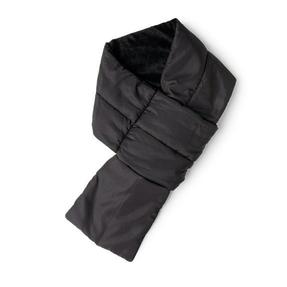 Britt’s Knits Packable Puffer Scarf Warm Winter Scarf Stylish for Cold Weather - Black (Women's)