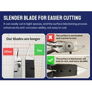 stedi 4.7-inch Model Nipper, with Sharp Thin Blade and Blade Case Plastic Model Tools, Sprue Cutter for Gundam Building Repairing and Fixing, Black