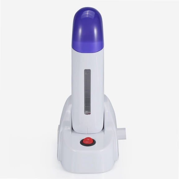 Portable Barrel Wax Hair Removal Roller Heater ABS Material Hair Removal Machine Transparent Window Waxing Body Hair Removal Machine for Removing Arms, Legs and Underarm Hair