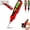 Red, variant on 2-in-1 Digital Display Induction Test Pencil – Non-Contact AC Voltage (30-1000V) & Contact (11-450V), Live/Null Wire Buzzer Alarm, LED Flashlight, Auto Power-Off