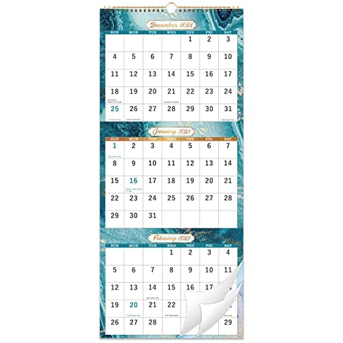 2023 Wall Calendar - 3-Month Display Vertical Calendar 2023, 2023 Calendar,  11