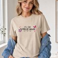 thumbnail image 3 of Jollimate Saved By Grace T-Shirt, Womens Christian Shirt, Christian Gift For Her, Religious Gift, 3 of 6