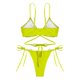 thumbnail image 4 of WILLBEST Traje de Baño Dama conjunto de Bikini de Mujer Tanga Bikini de Dos Piezas Traje de Baño Ajustable Sexy Traje de Baño con Anillo, 4 of 4
