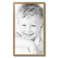 thumbnail image 2 of ArtToFrames 15" x 26" Gold with Star Picture Frame, 15x26 inch Gold Wood Poster Frame (WOM-4755),  Pack, 2 of 7