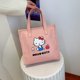 thumbnail image 1 of Sanrio-Bolsa de cosméticos de mano impermeable Hello Kitty Cinnamoroll, bolsa de lavado de dibujos animados para niñas, bolsa de almuerzo para refrigerios, trabajo manual xuanjing  unisex, 1 of 2