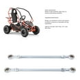 thumbnail image 4 of Kit de Dirección del extremo de la Barra de Liga, Go Kart Dirección Varilla de Enlace 255 mm Aleació de Acero 1 Par para Triciclo de Deriva, 4 of 7