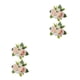 thumbnail image 3 of Inteprter 2 piezas decoración de pastel de boda decoración de rosas fiesta de plantas Type6 NO6, 3 of 6