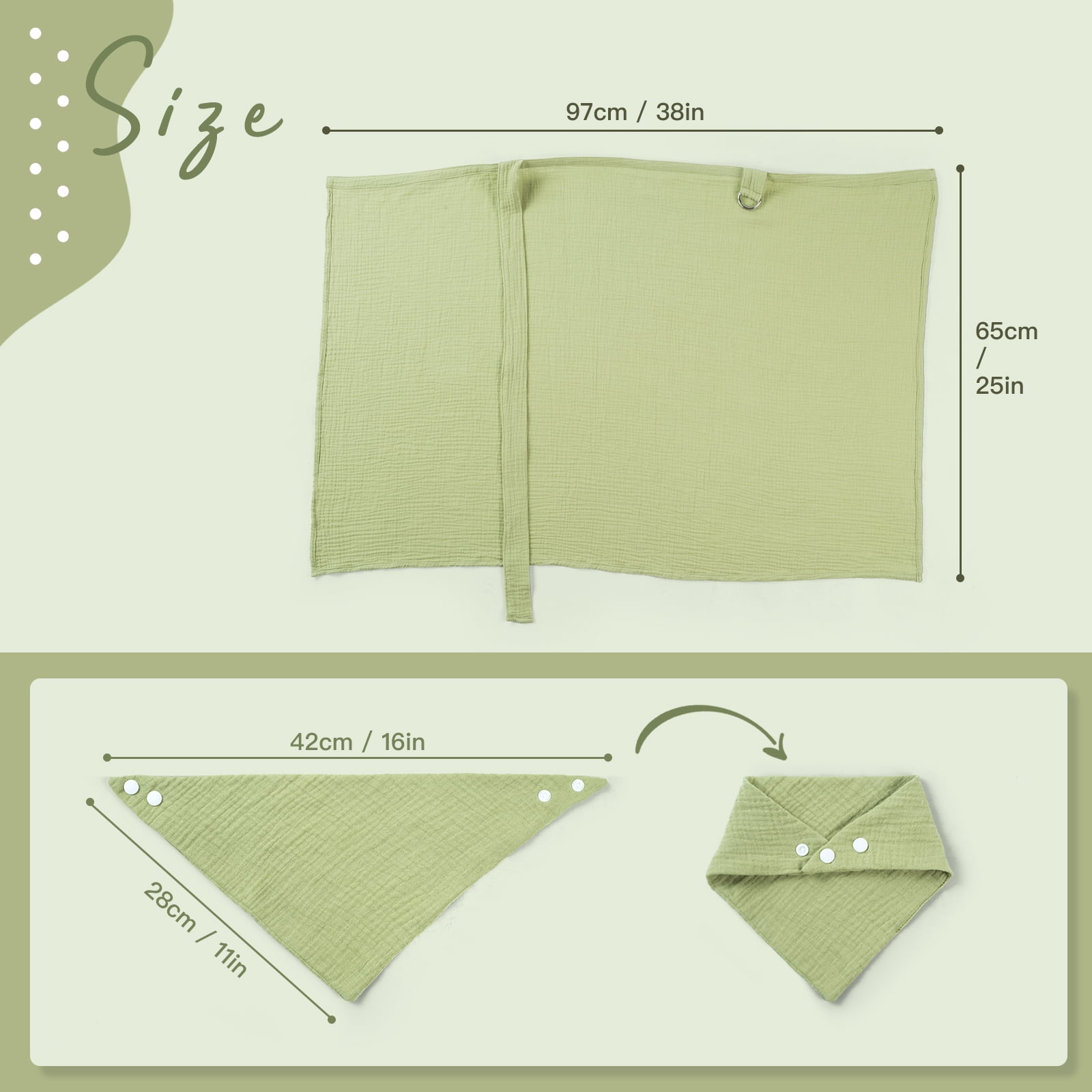 Nursing Cover for Baby Breastfeeding,Breathable Cover with Rigid Hoop for Mother Nursing Apron